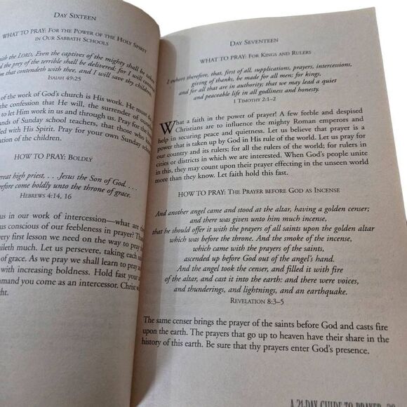 The Everyday Guide to Prayer by Humble Creek Staff (2002, Paperback) - Picture 3 of 3